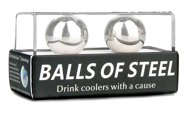 Balls of Steel Whiskey Chillers by BOS Drinkware
